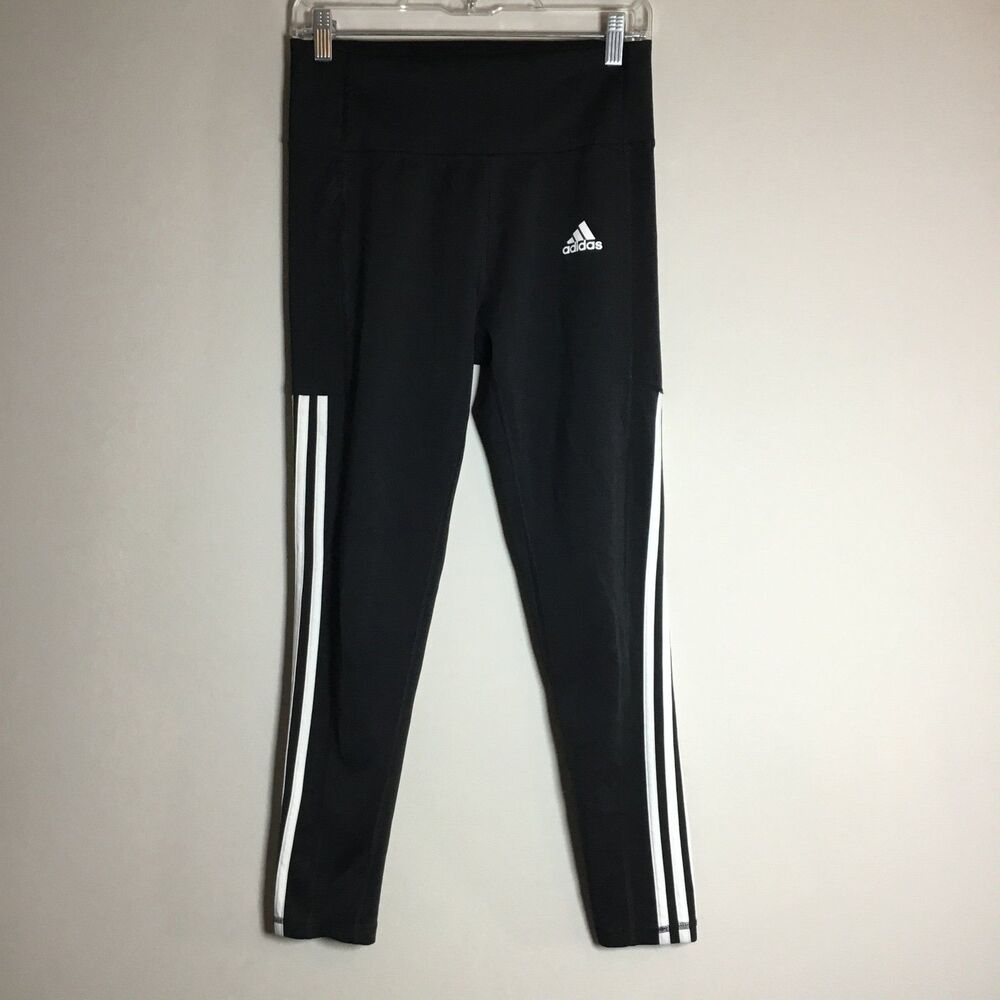 Adidas sports athletic pants walking running gym work out sz M